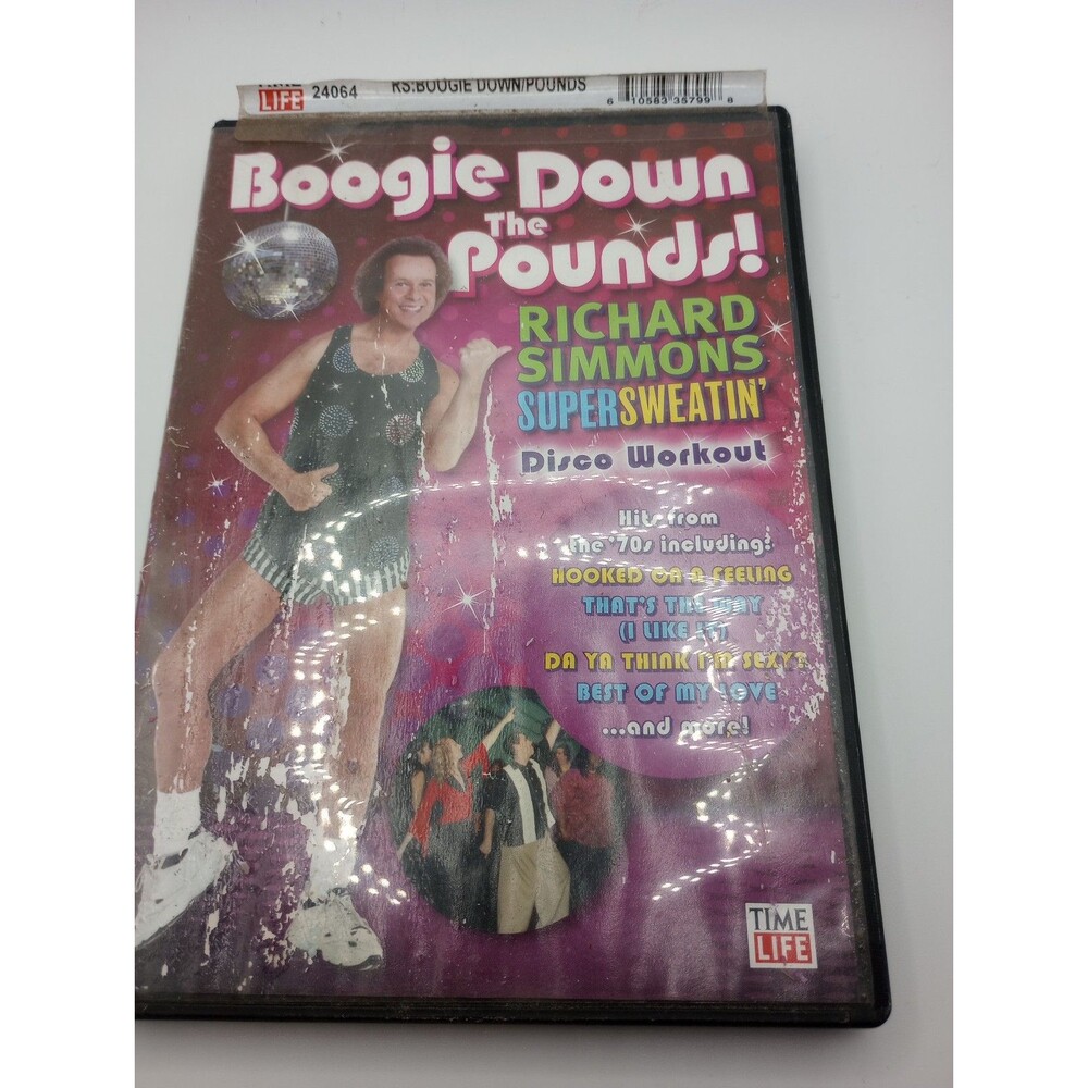 Boogie Down the Pounds Richard Simmons dvd